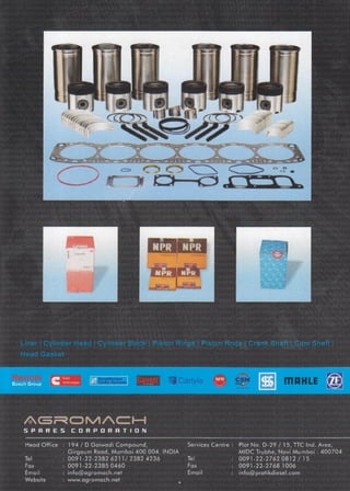 Agromach Spares, Mumbai, Industrial Spare Parts