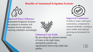 Automated Irrigation Systems and Protected Cultivation: Principles and ...