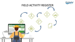 FIELD ACTIVITY REGISTER
 