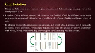 Land Rotation Definition Agronomical measures to control soil erosion | PPTX