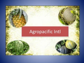 Agropacific Intl