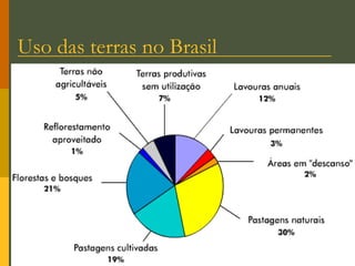 Arrendatário: alugam a terra de alguém, pagando em dinheiro.