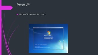 Paso 6º 
 Hacer Click en instalar ahora. 
 