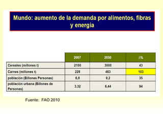 Fuente: FAO 2010
 