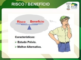 RISCO / BENEFÍCIO
 