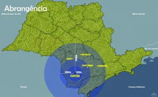 Abrangência
     g        Área de abrangência
                           g
 