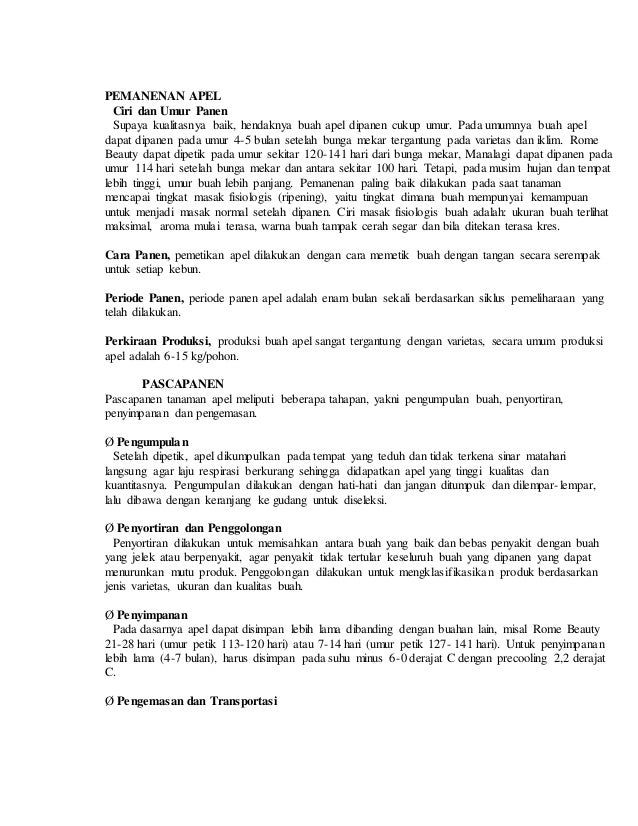 Contoh Teks Laporan Hasil Observasi Tentang Buah Apel
