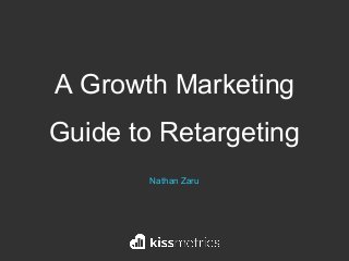 A Growth Marketing
Guide to Retargeting
Nathan Zaru
 