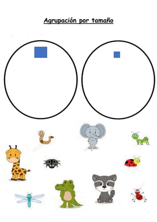 Agrupación por tamaño
 