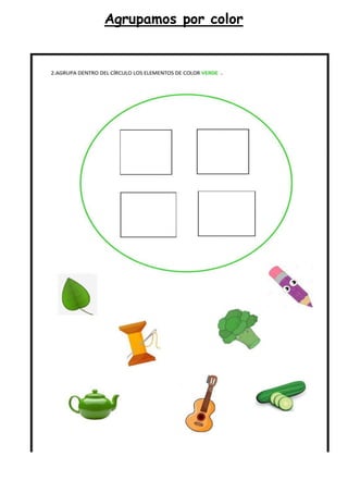 Agrupamos por color
 