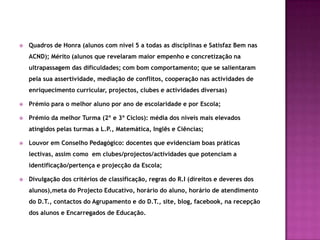 Monitorização de resultados internos e externos, através do Observatório de Qualidade;