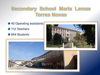 40 Operating assistants
112 Teachers
844 Students
 