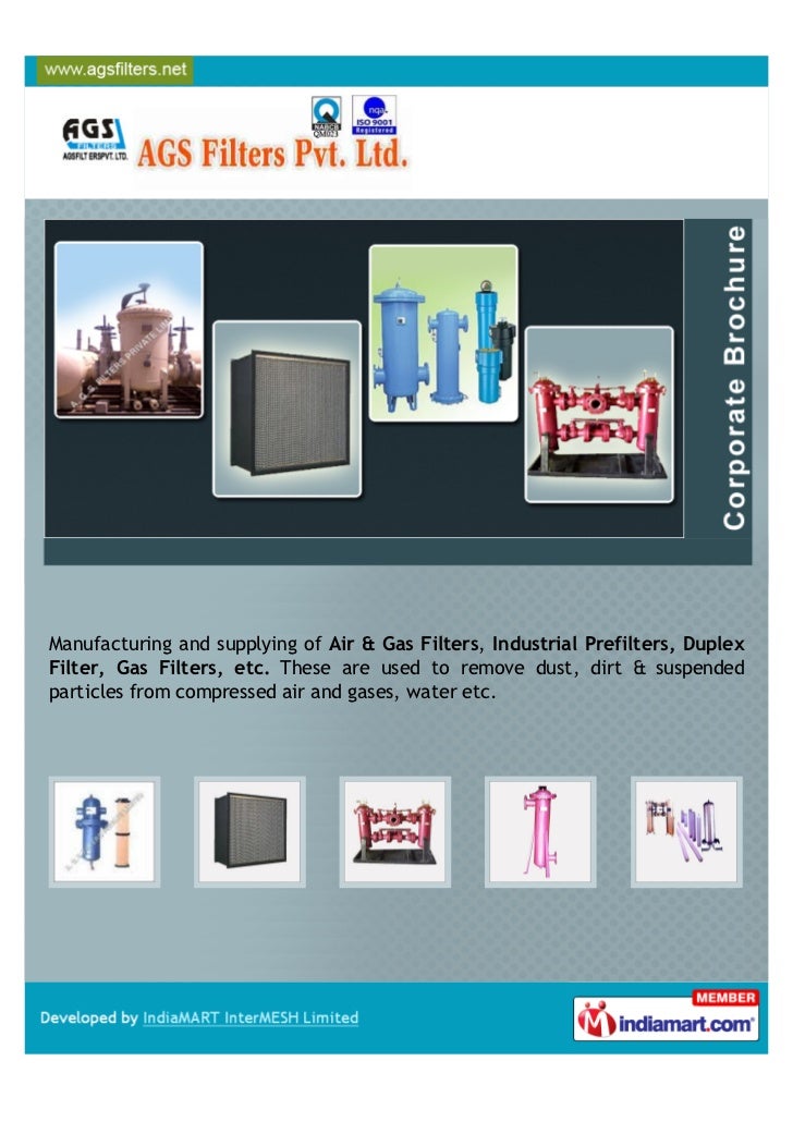 AGS Filters Pvt Ltd, Ahmedabad, Power Plant Filters