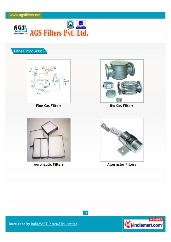 AGS Filters Pvt Ltd, Ahmedabad, Power Plant Filters
