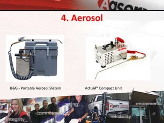 Actisol® Compact UnitB&G - Portable Aerosol System
4. Aerosol
 