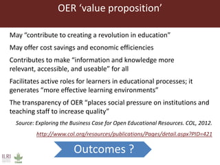 Opening ILRI’s knowledge and research: Initial reflections on results, outcomes and impacts of adopting open