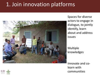 Opening ILRI’s knowledge and research: Initial reflections on results, outcomes and impacts of adopting open