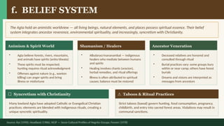 The Agta of Bicol Region: Indigenous Peoples Study and Cultural ...