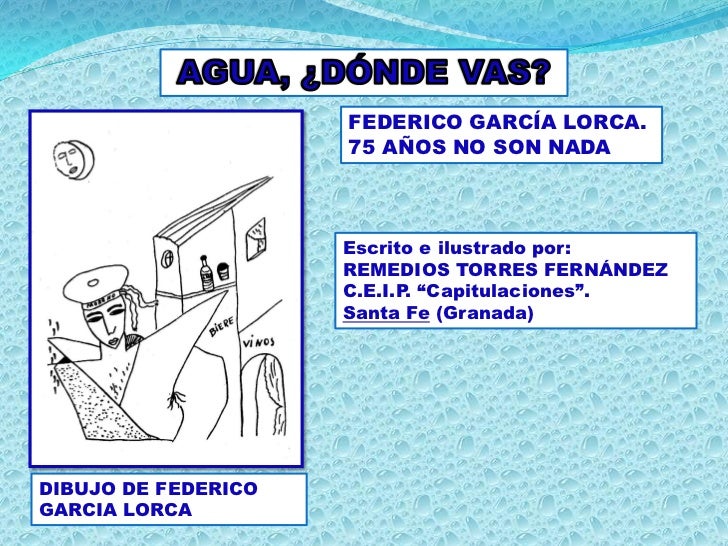 AGUA, ¿DÓNDE VAS? AGUA, ¿DÓNDE VAS?