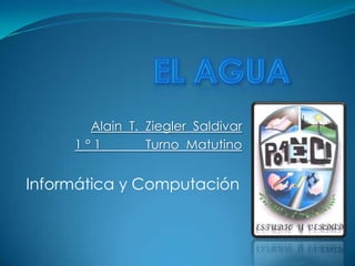 Alain T. Ziegler Saldivar
     1°1        Turno Matutino


Informática y Computación
 