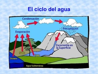 El ciclo del agua 