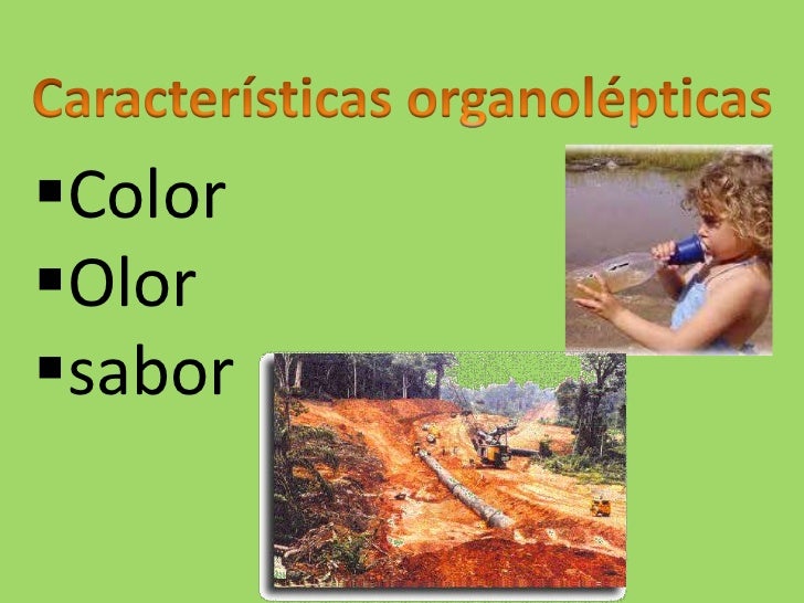Agua contaminada