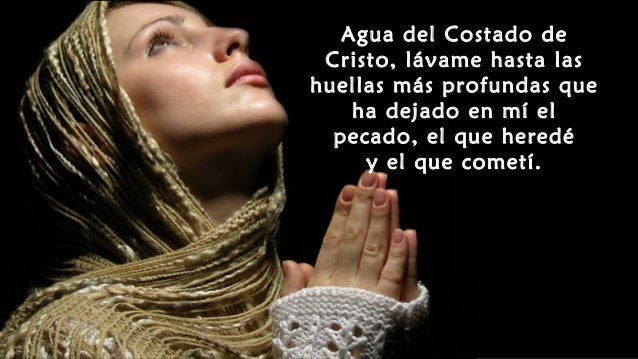 Agua Del Costado De Cristo Lávame