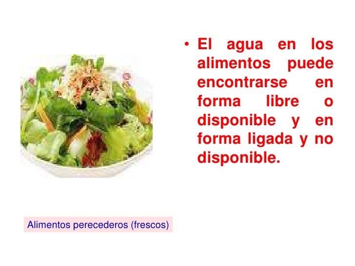 Agua en alimentos iagi 10 2