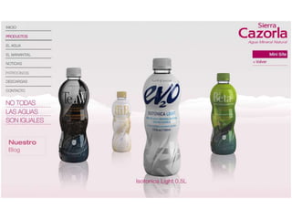 Agua mineral celiacos ffib sierra cazorla 