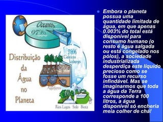 O levantamento revelou também que em 1.296 municípios brasileiros ocorriam racionamentos de água, o que representa 23,4% do total. Entre as regiões, as maiores ocorrências eram no Nordeste (40,5%) e Norte (24,9%). Nos Estados, havia mais racionamento em Pernambuco (77,3% dos municípios), Ceará (48,9%), Rio Grande do Norte (46,7%), Amazonas (43,5) e Pará (41,4%).