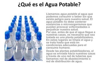 Síntomas Mediana Documento Agua potable