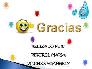 RELIZADO POR :
REVEROL MARIA
VILCHEZ YOANGELY