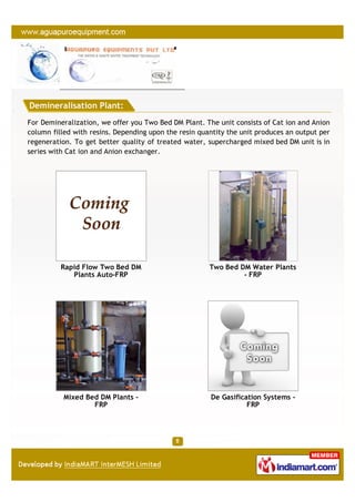Aguapuro Equipments Private Ltd, Mumbai, Multi Media Filters-FRP | PDF