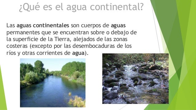 Aguas continentales