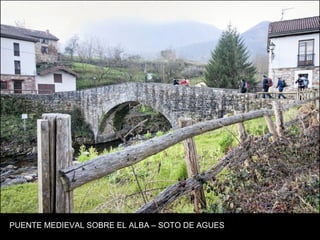 PUENTE MEDIEVAL SOBRE EL ALBA – SOTO DE AGUES
 