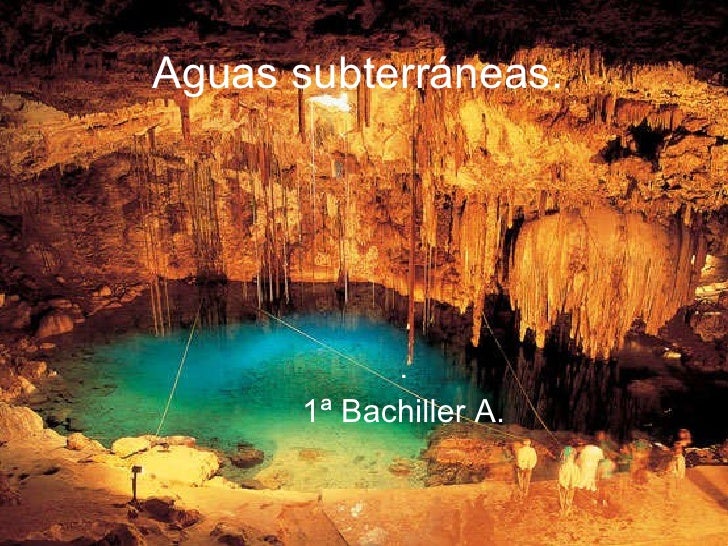 Aguas Subterráneas - 