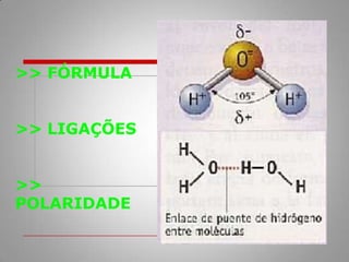                          >> FÓRMULA>> LIGAÇÕES>> POLARIDADE