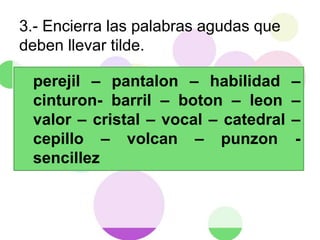 Agudas practica | PPTX