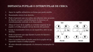 Agudeza visual y Toma de medidas | PPTX