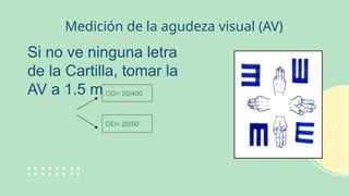 AGUDEZA VISUAL FACILITADORES examen pptx | PPTX