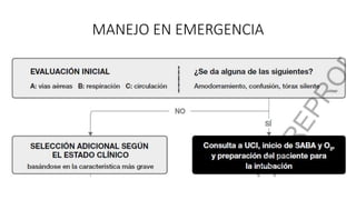 MANEJO EN EMERGENCIA