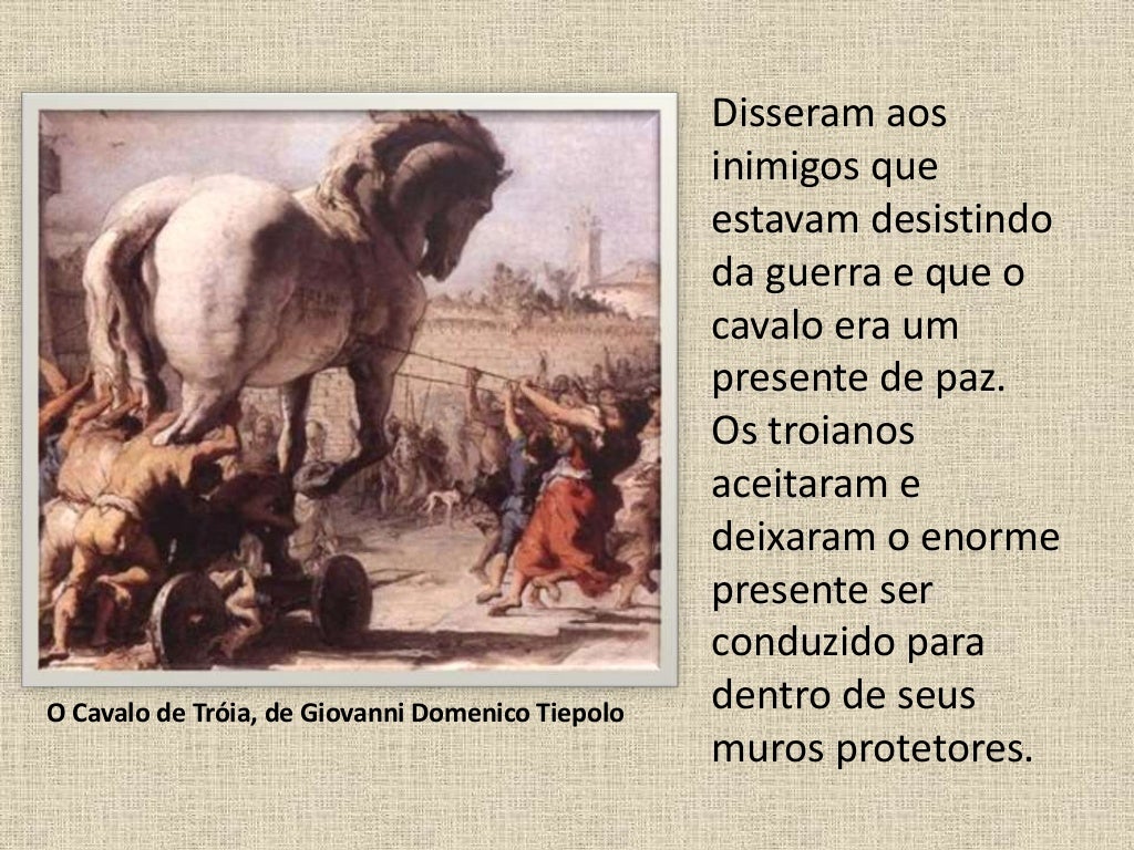 Guerra de Tróia Prof. Altair Aguilar Guerra de Tróia Prof. Altair Aguilar