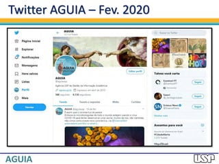 Twitter AGUIA – Fev. 2020
 