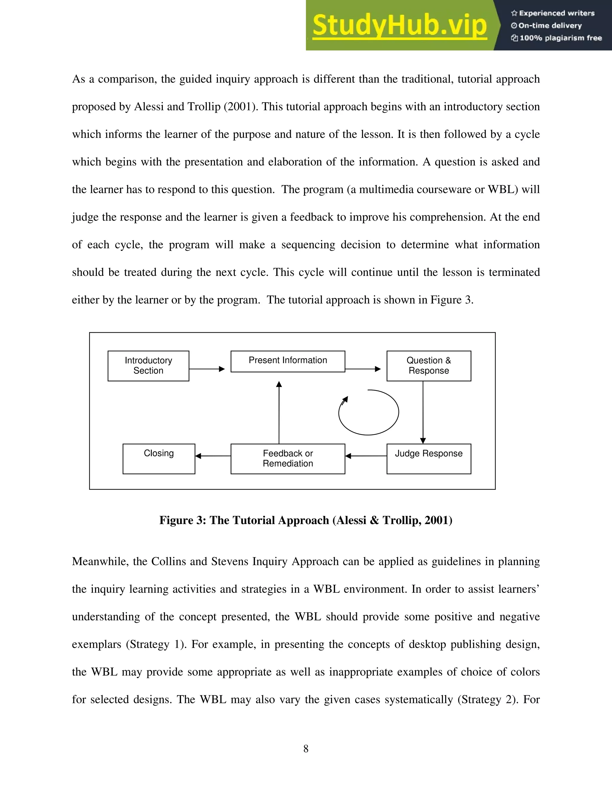 A Guided Inquiry Learning Approach In A Web Environment | PDF