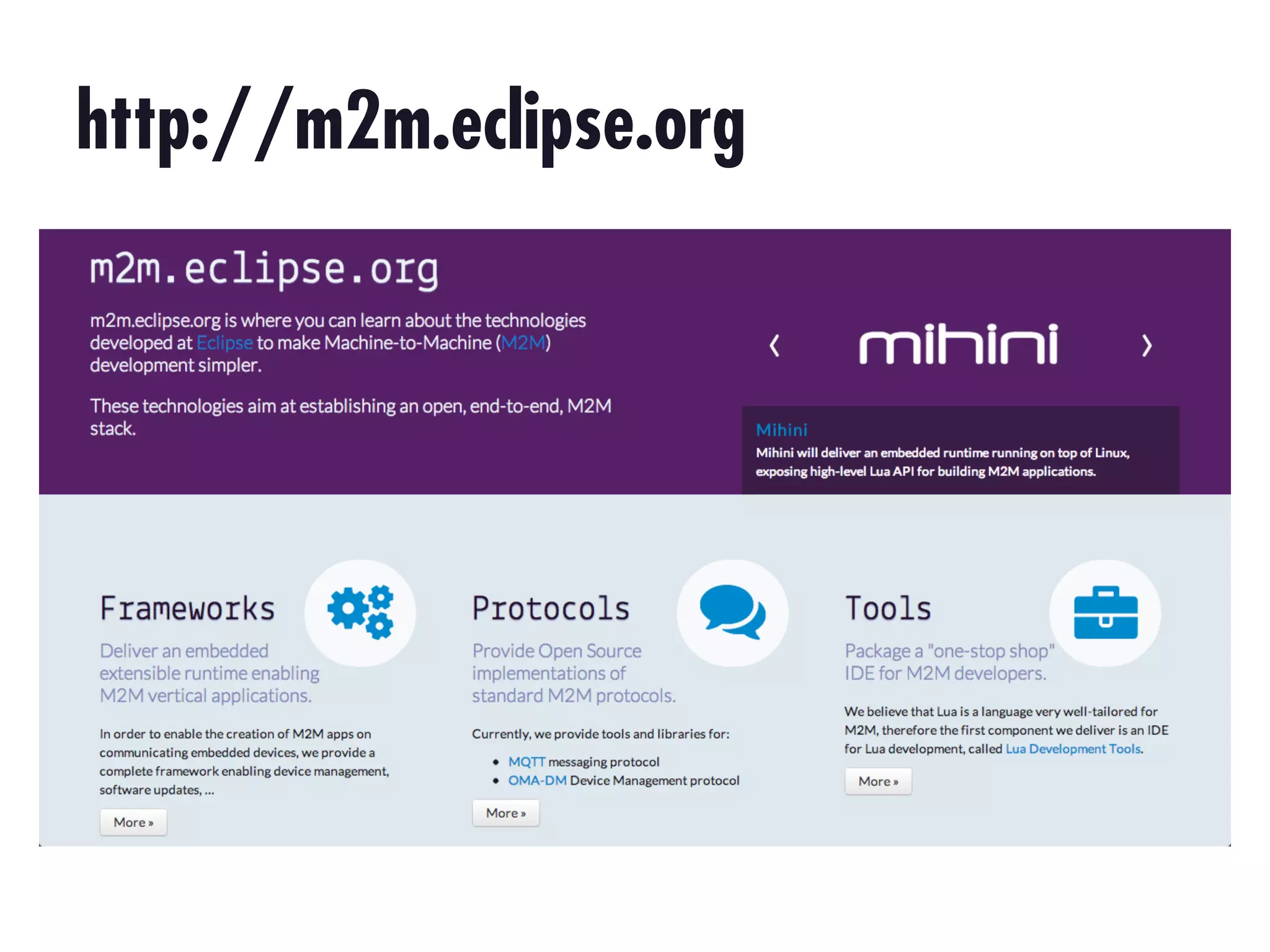 http://m2m.eclipse.org

 