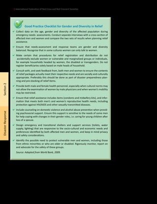 A guide for gender sensitive approach to dm | PDF
