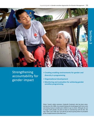 A guide for gender sensitive approach to dm | PDF