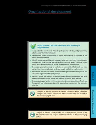 A guide for gender sensitive approach to dm | PDF