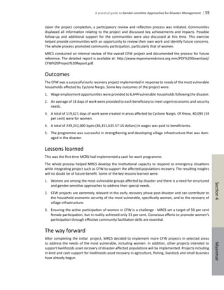 A guide for gender sensitive approach to dm | PDF