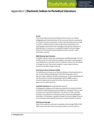A Guide For Harvard S Sophomore Economics Concentrators | PDF